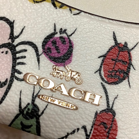 Coach slim ID card case with creature print - Picture 3 of 6